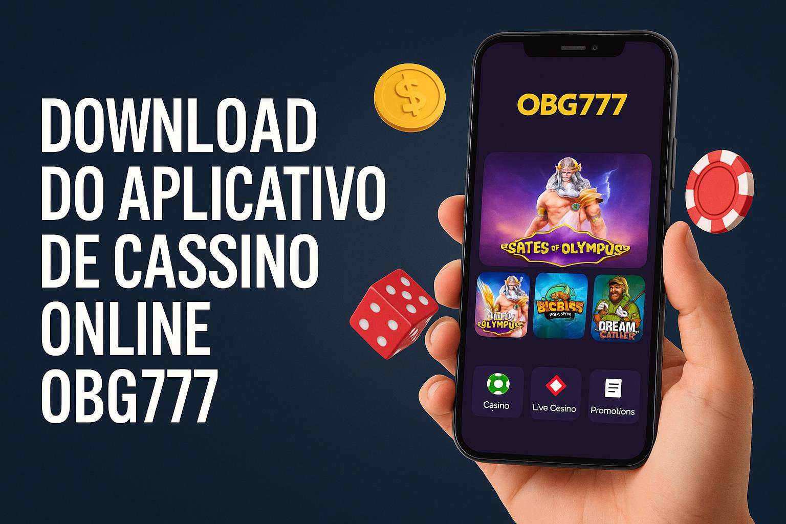 Baixar o OBG777  Cassino App