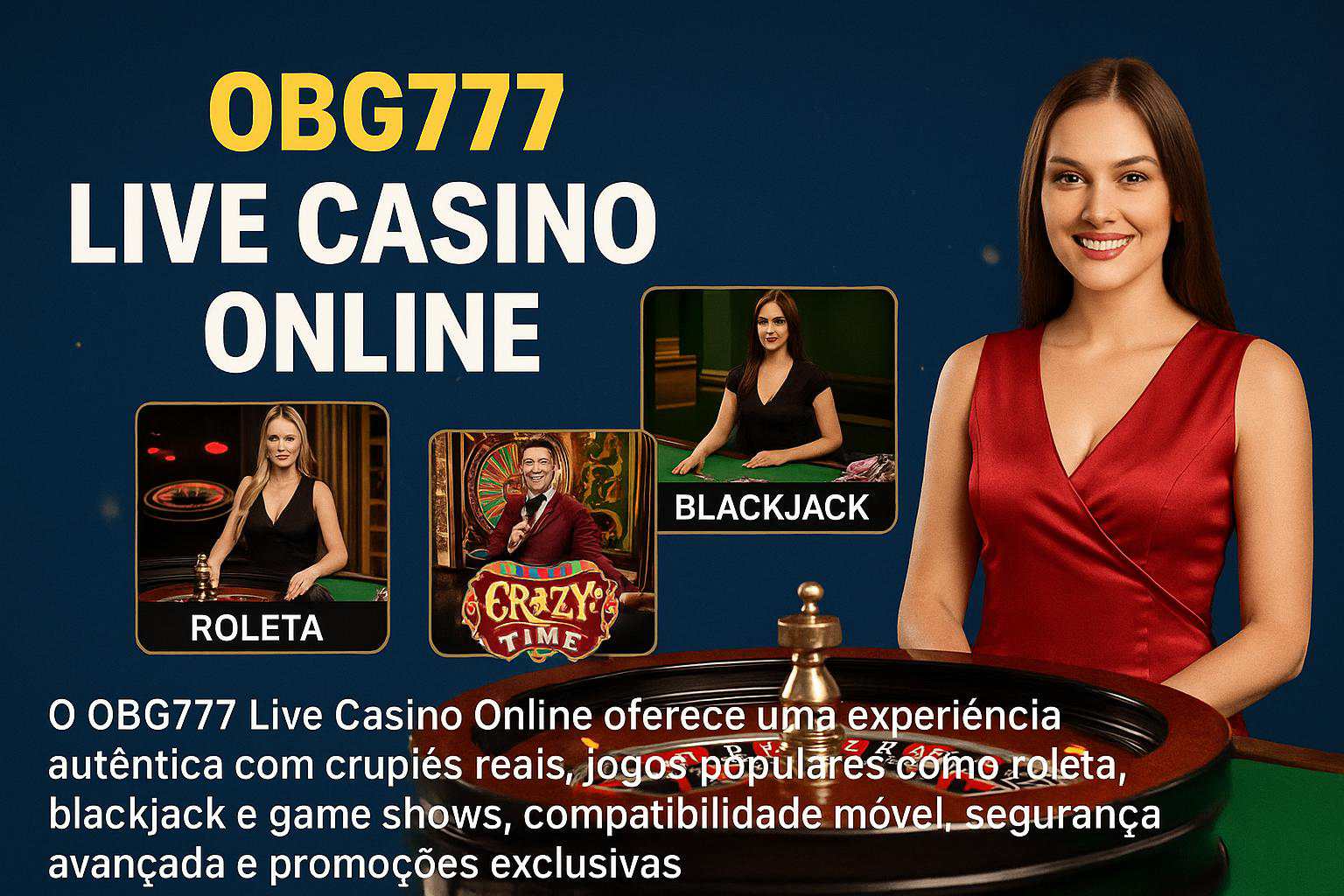 O OBG777 Live Casino lança promoções regularmente