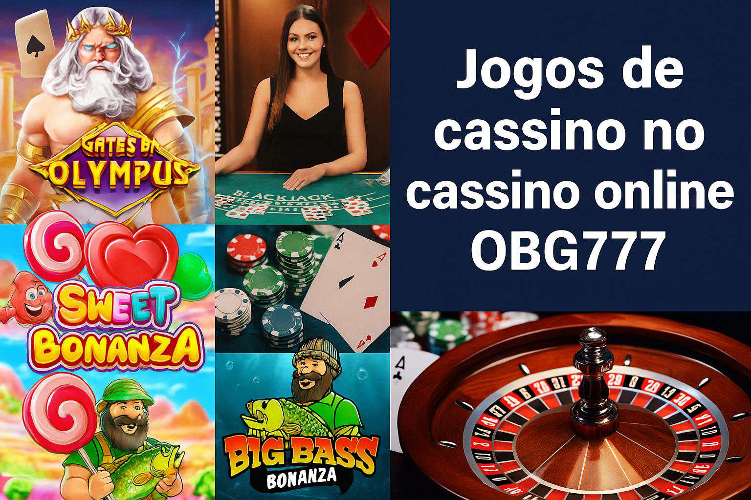Jogos de cassino online inovadores e emocionantes na OBG777